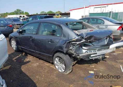 2009 Honda Civic Vp from USA, damaged, VIN 2HGFA15369H344538